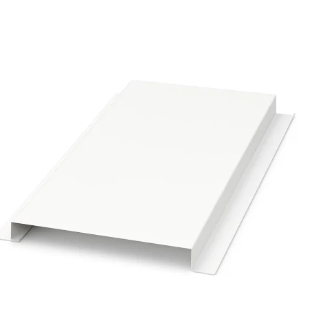 Линеарная панель Металл профиль Primepanel-О-Г 24х281 мм с рустом полиэстер Ral 9003