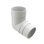 Колено трубы d-85 мм 72° ПВХ Döcke Premium   фото
